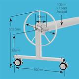 Daisy FM Pool Roller - Above Ground, Mobile Daisy FM Pool Roller - Above Ground, Mobile